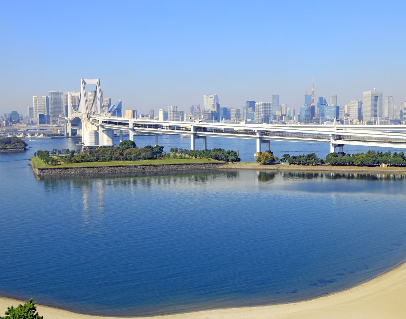 🏞️ 오다이바 해변공원(오다이바카이힌코엔) 이미지 1